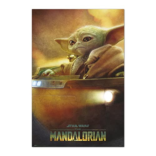 Grupo Erik Poster Star Wars The Mandalorian - Grogu Pod Wanddeko 61 x 91,5 cm von Grupo Erik