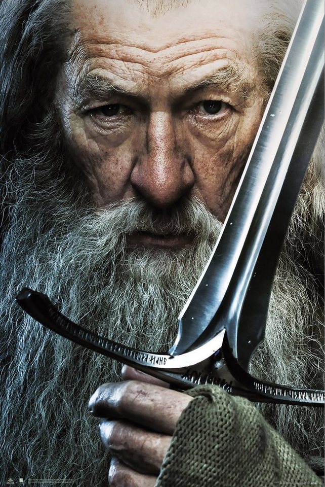 Grupo Erik Poster The Hobbit Poster Gandalf 61 x 91,5 cm Grupo Erik Poster The Hobbit Poster Gandalf 61 x 91,5 cm von Grupo Erik