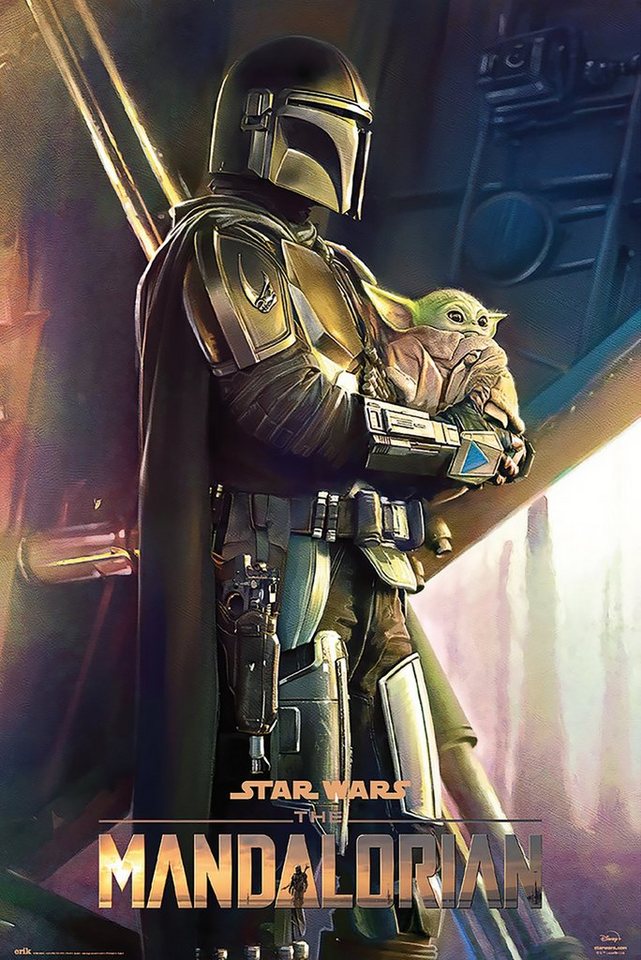 Grupo Erik Poster The Mandalorian Poster A Clan Of Two 61 x 91,5 cm Grupo Erik Poster The Mandalorian Poster A Clan Of Two 61 x 91,5 cm von Grupo Erik