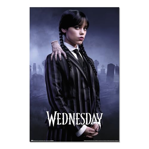 Grupo Erik Poster Wednesday Season 2-36 x 24 Zoll - Versand gerollt - Coole Poster, Kunstposter, Wandposter & Drucke von Grupo Erik