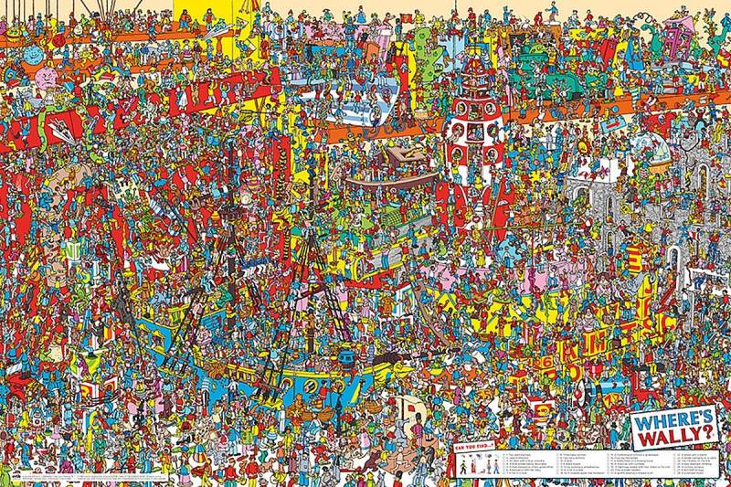 Grupo Erik Poster Where's Wally Poster Wo ist Walter 91,5 x 61 cm von Grupo Erik