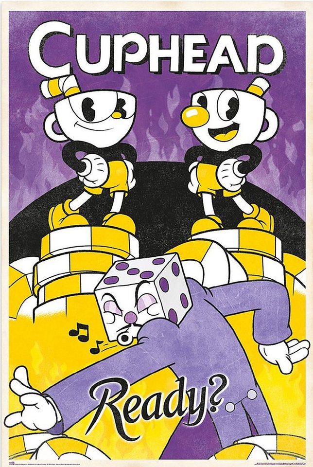 Grupo Erik Poster Cuphead Poster Ready? 61 x 91,5 cm Grupo Erik Poster Cuphead Poster Ready? 61 x 91,5 cm von Grupo Erik