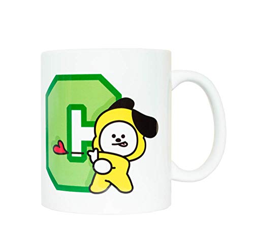 Erik Tasse BT21 Chimmy - Kaffeebecher - Tasse für Kaffee und Tee - Offizielles BT21 Merchandising - Größe : 9,5 cm x 8 cm - Fassungsvermögen : 350 ml - Offizielle Lizenz - BT21 Fanartikel von Grupo Erik