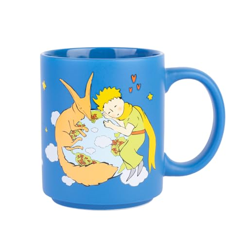 Grupo Erik Tasse Kaffeetasse Der Kleine Prinz Kaffeebecher - Teetasse Größe 10 cm x 8 cm - Fassungsvermögen 350 ml - Offizielles Lizenzprodukt von Grupo Erik