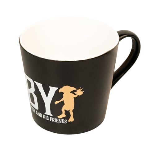 Grupo Erik Tasse Kaffeetasse Harry Potter Dobby Kaffeebecher - Teetasse Größe 9,5 x 10 cm - Fassungsvermögen 444 ml - Offizieller Harry Potter Fanartikel Geschenke von Grupo Erik