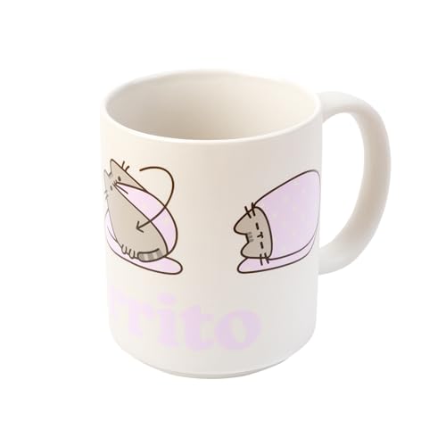 Grupo Erik Tasse Kaffeetasse Pusheen Cat- Kaffeebecher - Teetasse Größe 10 cm x 8 cm - Fassungsvermögen 350 ml - Offizielles Lizenzprodukt von Grupo Erik