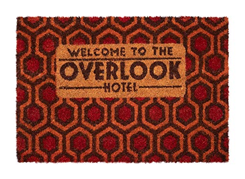 Grupo Erik Kokosmatte Fußmatte The Shining "The Overlook Hotel" - Schmutzfangmatte 40x60 cm - Fussmatte Lustig - Türmatte Innen von Grupo Erik