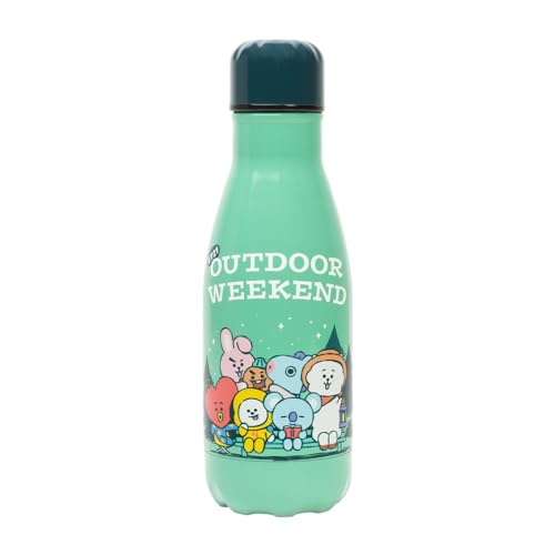 Grupo Erik Trinkflasche Edelstahl BT21 Thermosflasche 260 ml - Sport Trinkflasche 260ml - Wasserflasche Kinder - Sportflasche Kinder von Grupo Erik