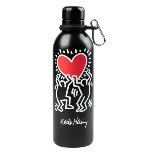 Grupo Erik Trinkflasche Edelstahl Keith Haring - Thermosflasche 500 ml - Sport Trinkflasche 500ml - Wasserflasche Kinder Sportflasche Kinder - Offizielle Lizenz Grupo Erik Trinkflasche Edelstahl Keith Haring - Thermosflasche 500 ml - Sport Trinkflasche 500ml - Wasserflasche Kinder Sportflasche Kinder - Offizielle Lizenz von Grupo Erik