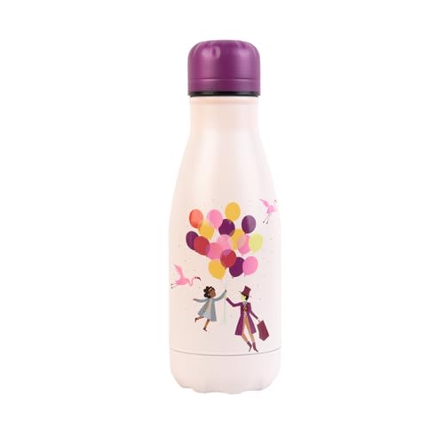 Grupo Erik Trinkflasche Edelstahl Willy Wonka Thermosflasche 260 ml - Sport Trinkflasche 260ml - Wasserflasche Kinder - Sportflasche Kinder von Grupo Erik