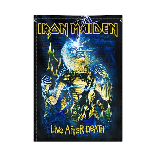 Grupo Erik WandDeko Rollbild Iron Maiden Kakemono aus Stoff Poster 70 x 100 cm - Offizielles Lizenzprodukt Iron Maiden Poster aus Stoff Grupo Erik WandDeko Rollbild Iron Maiden Kakemono aus Stoff Poster 70 x 100 cm - Offizielles Lizenzprodukt Iron Maiden Poster aus Stoff von Grupo Erik