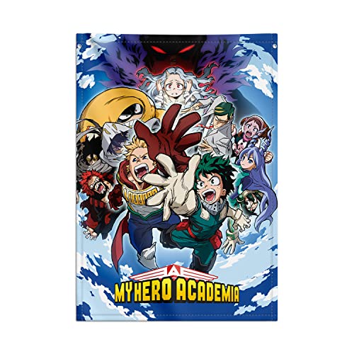 Grupo Erik WandDeko Rollbild My Hero Academia Manga Kakemono aus Stoff Poster 70 x 100 cm - Offizielles Anime Poster von Grupo Erik