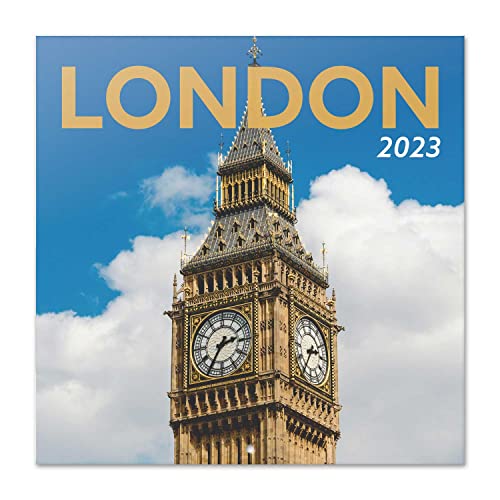 Grupo Erik Wandkalender 2023, London Wandkalender, Kalender zum Aufhängen, Kalender 2023 Wandkalender, Familienkalender 2023, offizielle Lizenz, FSC zertifiziert von Grupo Erik