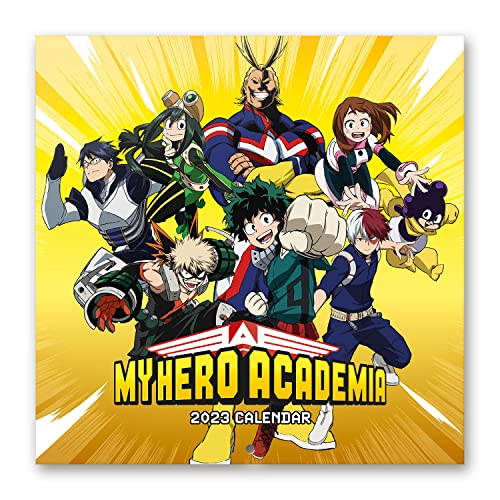 Grupo Erik Wandkalender 2023, My Hero Academia Jahreskalender 2023, Kawaii Kalender 2023 Wandkalender mit Geschenk Poster, Kalender 2023 zum Aufhängen, offizielle Lizenz, FSC zertifiziert von Grupo Erik