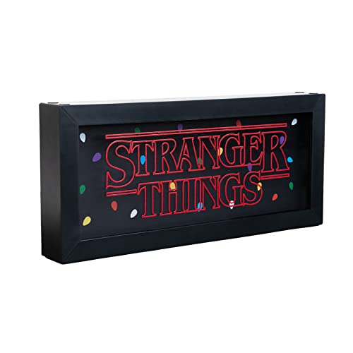 Lampe Stranger Things The Upside Down - LED Lampe Farben mit 4 verschieden Arten von Beleuchtung - Größe : 32,5 x 14,4 x 4 cm - Produkt mit offizieller Lizenz von Grupo Erik