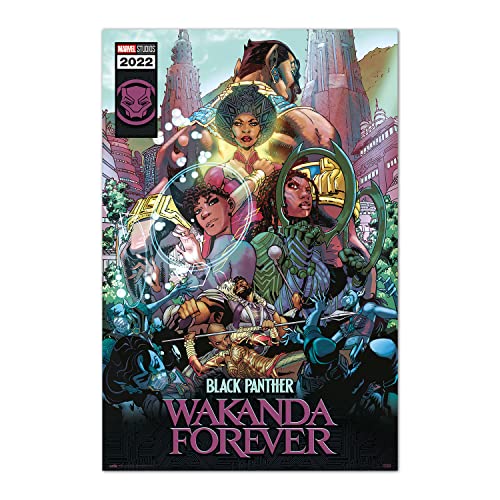 Grupo Erik Editores, S.L. Marvel Poster Black Panther Wakanda Forever Comic von Grupo Erik Editores, S.L.