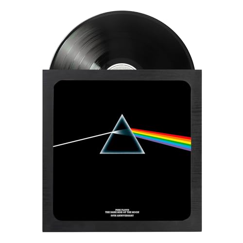Rahmen für Vinyl, 35 x 35 cm, Schwarz, Vinyl-Rahmen für die Wand, inklusive Anker, schwarzer Holzrahmen für LP, 12 Zoll Rahmen für Vinyl, 35 x 35 cm, Schwarz, Vinyl-Rahmen für die Wand, inklusive Anker, schwarzer Holzrahmen für LP, 12 Zoll von Grupo Erik