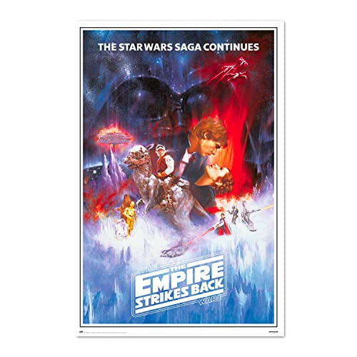 Star Wars Poster Empire Strikes back Style A von Grupo Erik Editores, S.L.
