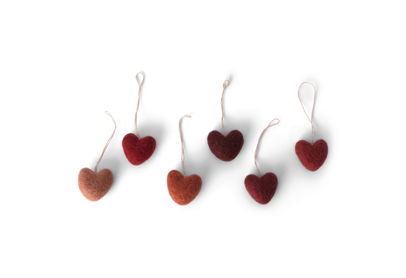 Gry & Sif Hängedekoration Dekoanhänger im 6er Set, Geschenkanhänger, fairtrade & handmade Gry & Sif Hängedekoration Dekoanhänger im 6er Set, Geschenkanhänger, fairtrade & handmade von Gry & Sif