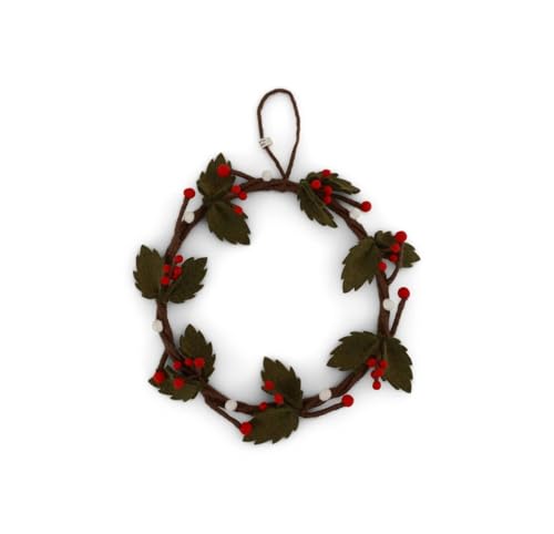 Gry & Sif Handgemacht & Fairtrade-Zertifiziert | Stilvolles dänisches Design X Nepali Kunsthandwerker | Stechpalmenkranz Gry & Sif Handgemacht & Fairtrade-Zertifiziert | Stilvolles dänisches Design X Nepali Kunsthandwerker | Stechpalmenkranz von Gry & Sif