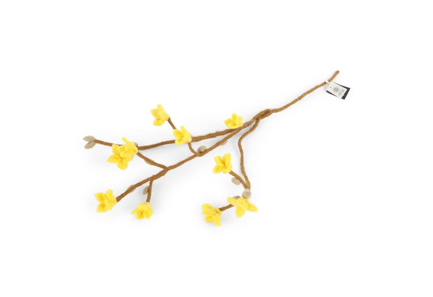 Kunstblumenstrauß Zweig aus Filz, fairtrade, handmade Zweig mit Beeren, Gry & Sif Kunstblumenstrauß Zweig aus Filz, fairtrade, handmade Zweig mit Beeren, Gry & Sif von Gry & Sif