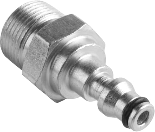 Hochdruckreiniger-Schnellanschlussadapter, M22 Schnelleinführung, Hochdruckreiniger-Teile und Zubehör, Silber von Gryshanyun