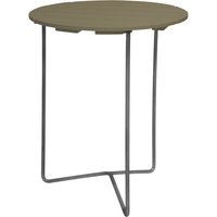 Grythyttan - 6B 60 Gartenesstisch Ø 60 cm, Eiche hellgrün lackiert von Grythyttan Stålmöbler