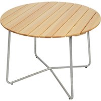 Grythyttan - 9A 100 Gartenesstisch Ø 100 cm, Kiefer geölt von Grythyttan Stålmöbler