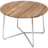 Grythyttan - 9A 100 Gartenesstisch Ø 100 cm, Teak von Grythyttan Stålmöbler