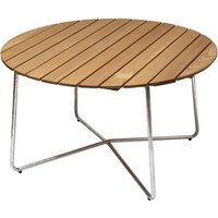 Grythyttan - 9A 120 Gartenesstisch Ø 120 cm, Eiche geölt von Grythyttan Stålmöbler