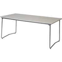 Grythyttan - B31 170 Gartenesstisch klappbar 170 x 92 cm, Eiche weiß lackiert von Grythyttan Stålmöbler