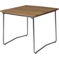 Grythyttan - B31 84 Gartenesstisch klappbar 92 x 84 cm, Eiche geölt von Grythyttan Stålmöbler