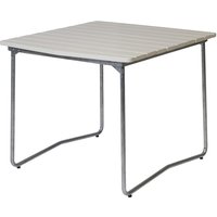 Grythyttan - B31 84 Gartenesstisch klappbar 92 x 84 cm, Eiche weiß lackiert von Grythyttan Stålmöbler