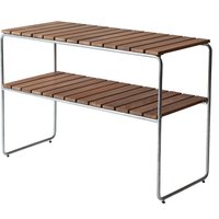 Grythyttan - L105 Gartenbeistelltisch, Teak von Grythyttan Stålmöbler