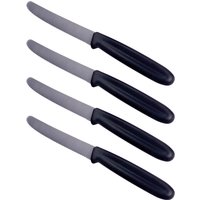 GSD HAUSHALTSGERÄTE Tafelmesser, (Set, 4 tlg.), mit Wellenschliff von Gsd Haushaltsgeräte