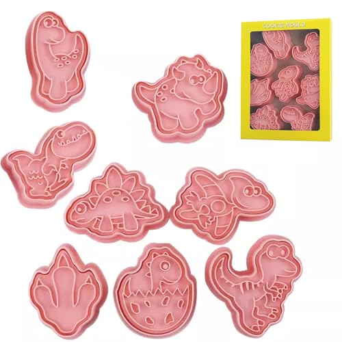 8 Stück Ausstecher Dinosaurier,Plätzchen Ausstecher Plastik, Plätzchenformen Für Kinder,Fondant Ausstechformen,Plätzchen Ausstecher Dinosaurier– Keksformen Zum Kekse Backen, Diy, Fondant, Festliche De 8 Stück Ausstecher Dinosaurier,Plätzchen Ausstecher Plastik, Plätzchenformen Für Kinder,Fondant Ausstechformen,Plätzchen Ausstecher Dinosaurier– Keksformen Zum Kekse Backen, Diy, Fondant, Festliche De von Gsedaox