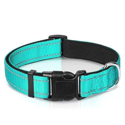 Haustierhalsbänder Reflektierendes Hundehalsband. Robustes, verstellbares Haustierhalsband.(Blue,XL) von GsvUbd