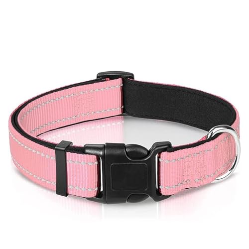 Haustierhalsbänder Reflektierendes Hundehalsband. Robustes, verstellbares Haustierhalsband.(Red 5,M) von GsvUbd