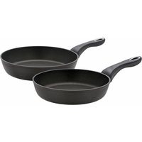 GSW Pfannen-Set "Nanopan" Aluminium Set, 1x Bratpfanne Ø 24 cm, 1x Bratpfanne Ø 28 cm, 2 Stk. tlg. Induktion von GSW