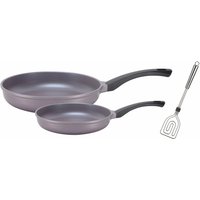 GSW Pfannen-Set "Rainbow" Aluminiumguss Set, 1x Bratpfanne Ø 24 cm, 1x Bratpfanne Ø 28 cm, 3 Stk. tlg. Induktion von GSW