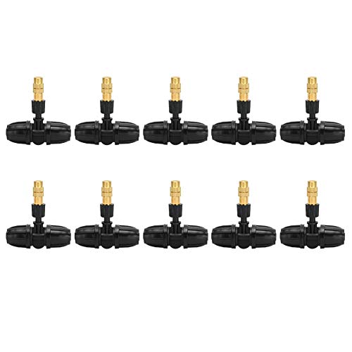 10pcs 3 - Atomisierende Düse, einstellbare verschlossene Bewässerung Dripper Sprinkler Gartenhebel Sprinkler Kopf für 8/11 Wasserschlauch von Gsycle