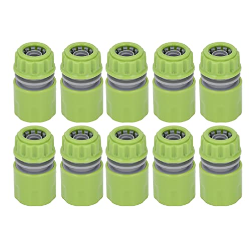 10pcs Gartenschlauch Schnelle Anschlüsse, G1/2 -Gewinde Wasserschlauch Schnellverbindungsanschlüsse Wasserrohr -Bewässerung Fadengelenk für Gartenbewässerung Bewässerung von Gsycle