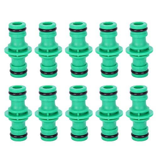 10pcs gerade Wasserschlauchanschluss, schnelle Stecker Gartenbewässerung Wasserrohrgelenkwerkzeug für Sprinkler oder Tropfbewässerungssystem von Gsycle