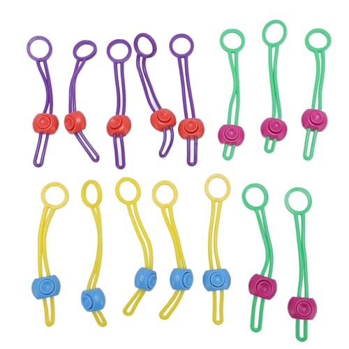 15pcs Silikon -Lebensmittelbeutelklammern, farbenfrohe wiederverwendbare Lebensmitteldichtungsseilbeutel Klammern Gurt Versiegelung für Snack Brot Drahtkabel Kabel 15pcs Silikon -Lebensmittelbeutelklammern, farbenfrohe wiederverwendbare Lebensmitteldichtungsseilbeutel Klammern Gurt Versiegelung für Snack Brot Drahtkabel Kabel von Gsycle