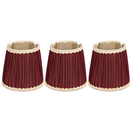 3 PCS Fabric Lampshade, Intervention Modern Clip On E14 Fabric Lamp Shade Home Decoration For Home Table Wall Candle Hand Crafted 3 PCS Fabric Lampshade, Intervention Modern Clip On E14 Fabric Lamp Shade Home Decoration For Home Table Wall Candle Hand Crafted von Gsycle
