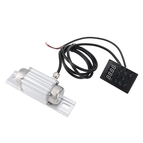 Bürstenloser DC -Vibrationsmotor, 24 V 7500 U/min Digital Display Vibrator Motor Beton Vibrationsmotor mit Geschwindigkeitsregler für den Bauguss (15W) von Gsycle