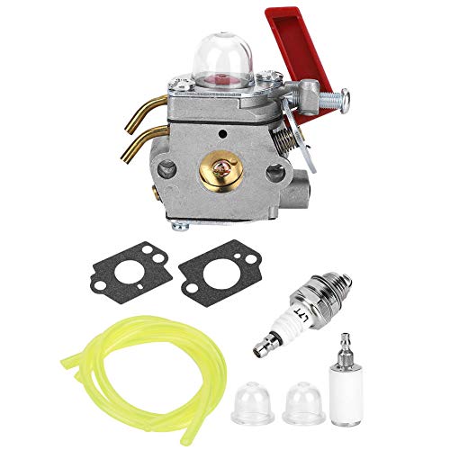 Carburetor Kit, Aluminium Garden Lawn Mover Trimmer Carburetor Set Lawn Mower -Stimmungs -Kits für UT 33600A 26cc EHCPS 0264AT 0264o von Gsycle