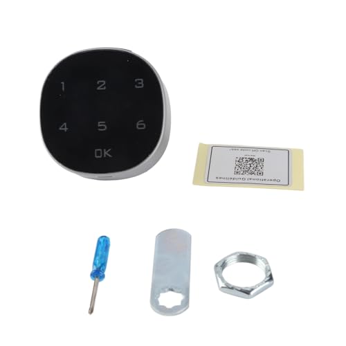 Digital Cabinet Electronic Coded Lock, Mechanical Keyless Touch Screen Digital Locker Lock Code Combination Cam For Home School Office von Gsycle