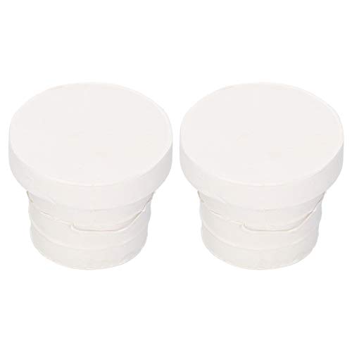Gsycle 2PCS Pool Ladder Bumpers, Rubber Easy Installation Pool Ladder Guard Inside Plug Caps for Swimming Steps Tubing von Gsycle