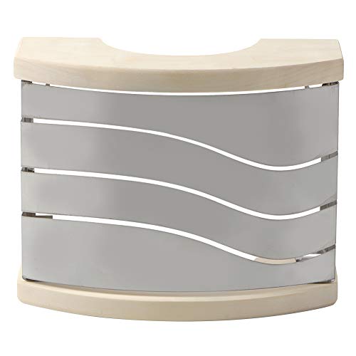 Gsycle Hölzerne Sauna Light Lampenschirm, aus rostfreiem Stahl Sauna Light Lampe Decke Dampfbad Zubehör für die Heimdekoration von Gsycle